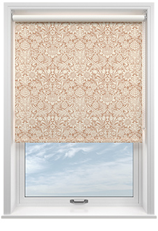 William Morris At Home Sunflower, Madder - Roller Blind